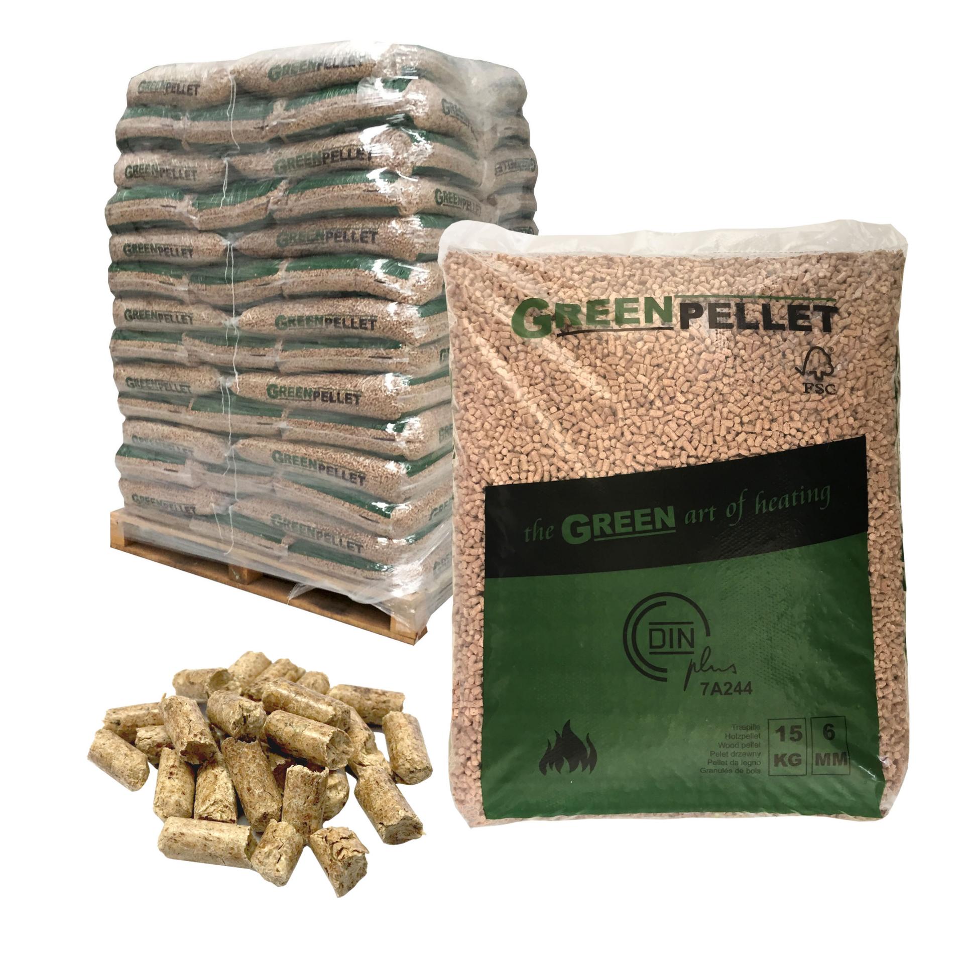 Pellets green pellets