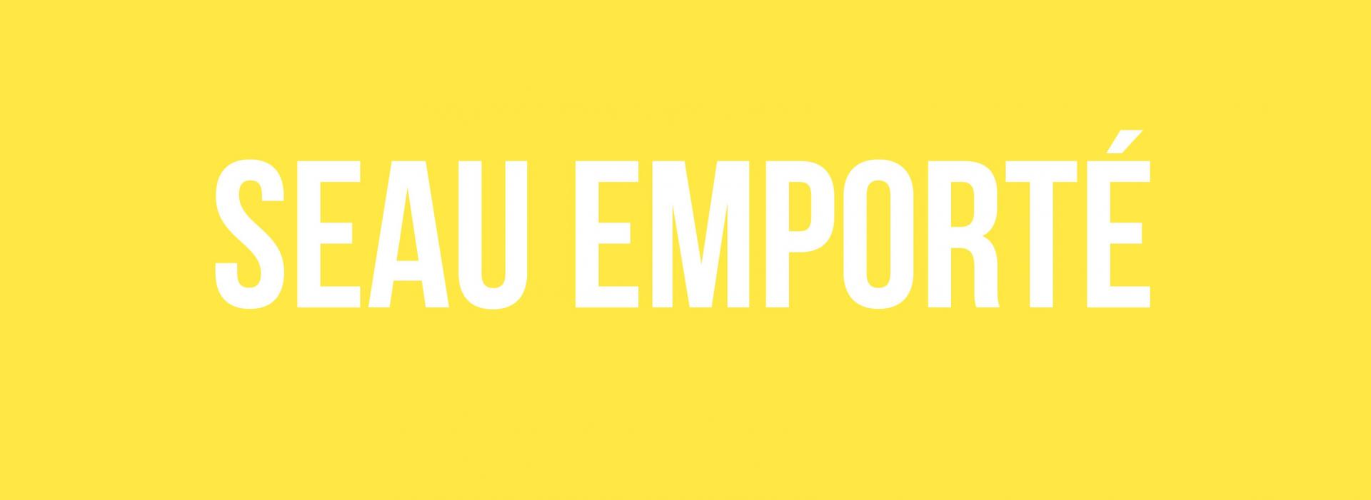 Seau emporte