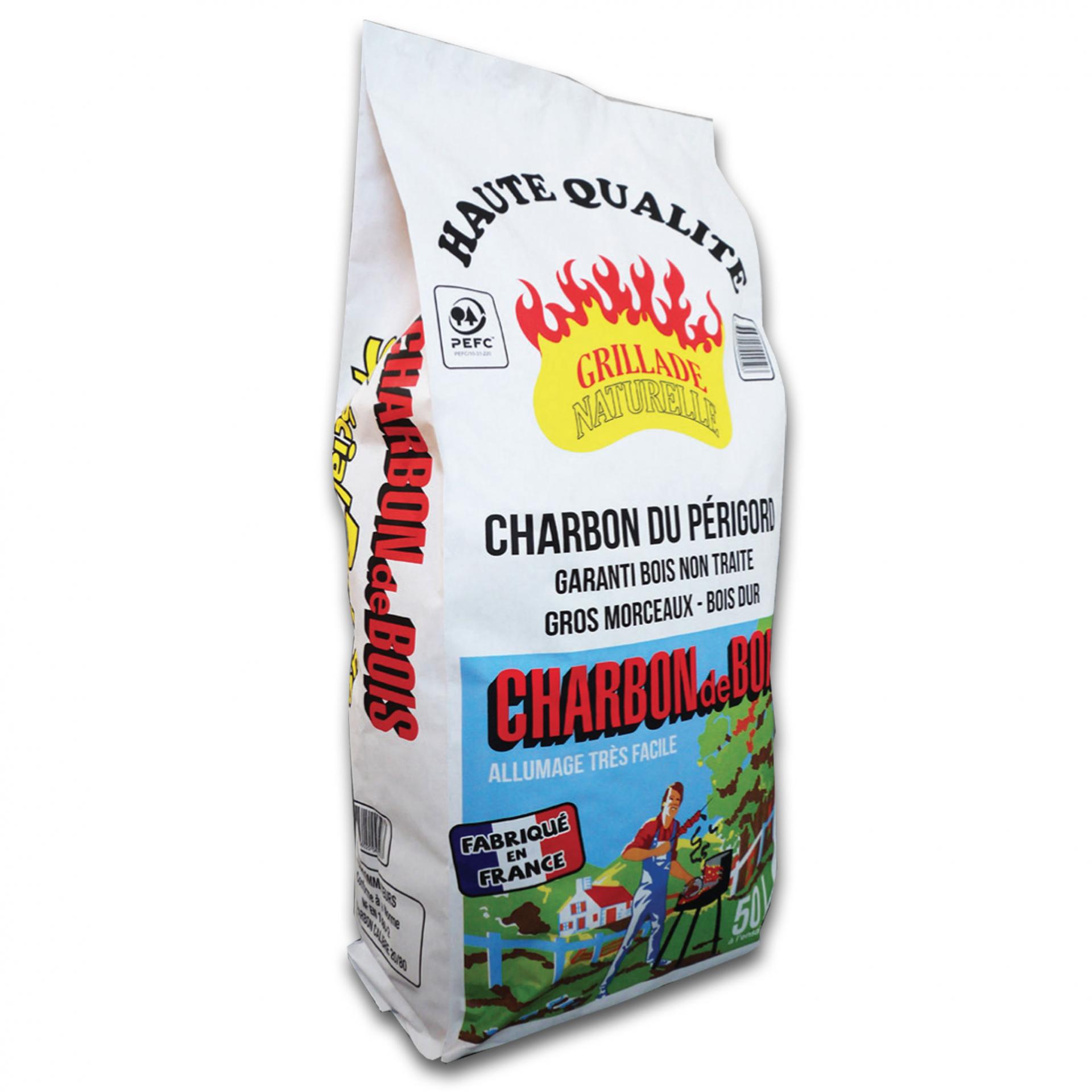 Charbon de bois 50l