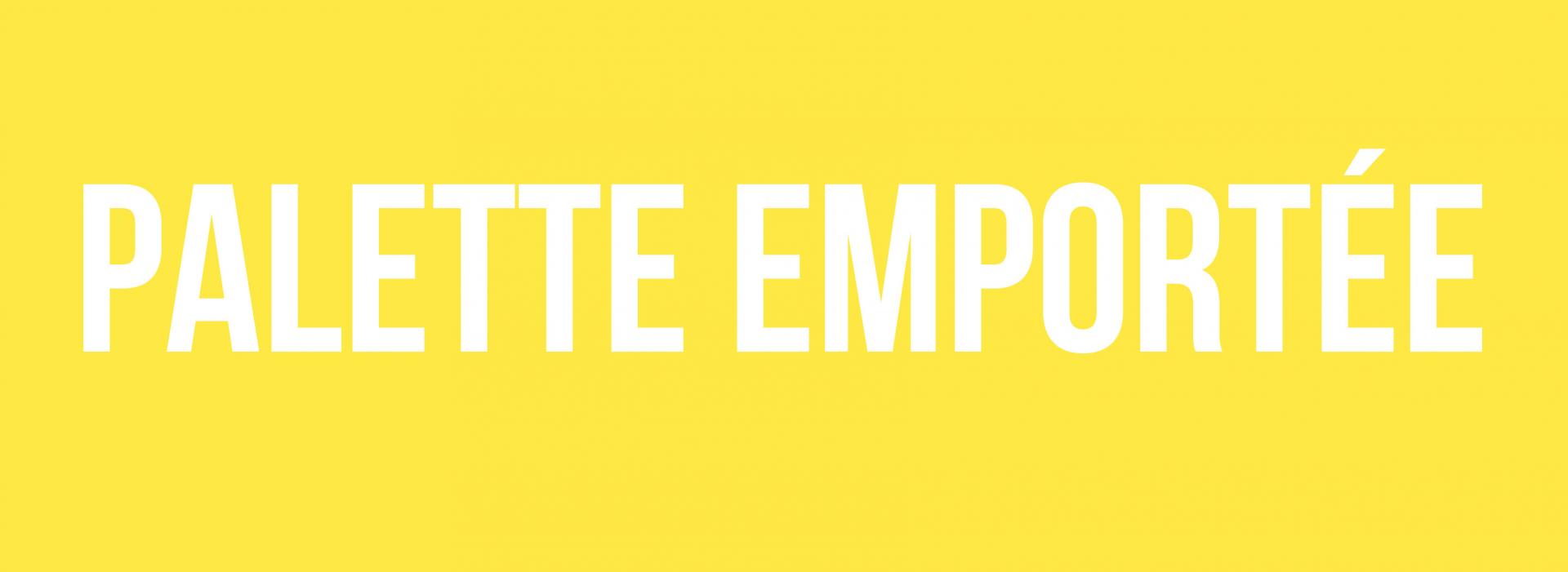 Palette emportée